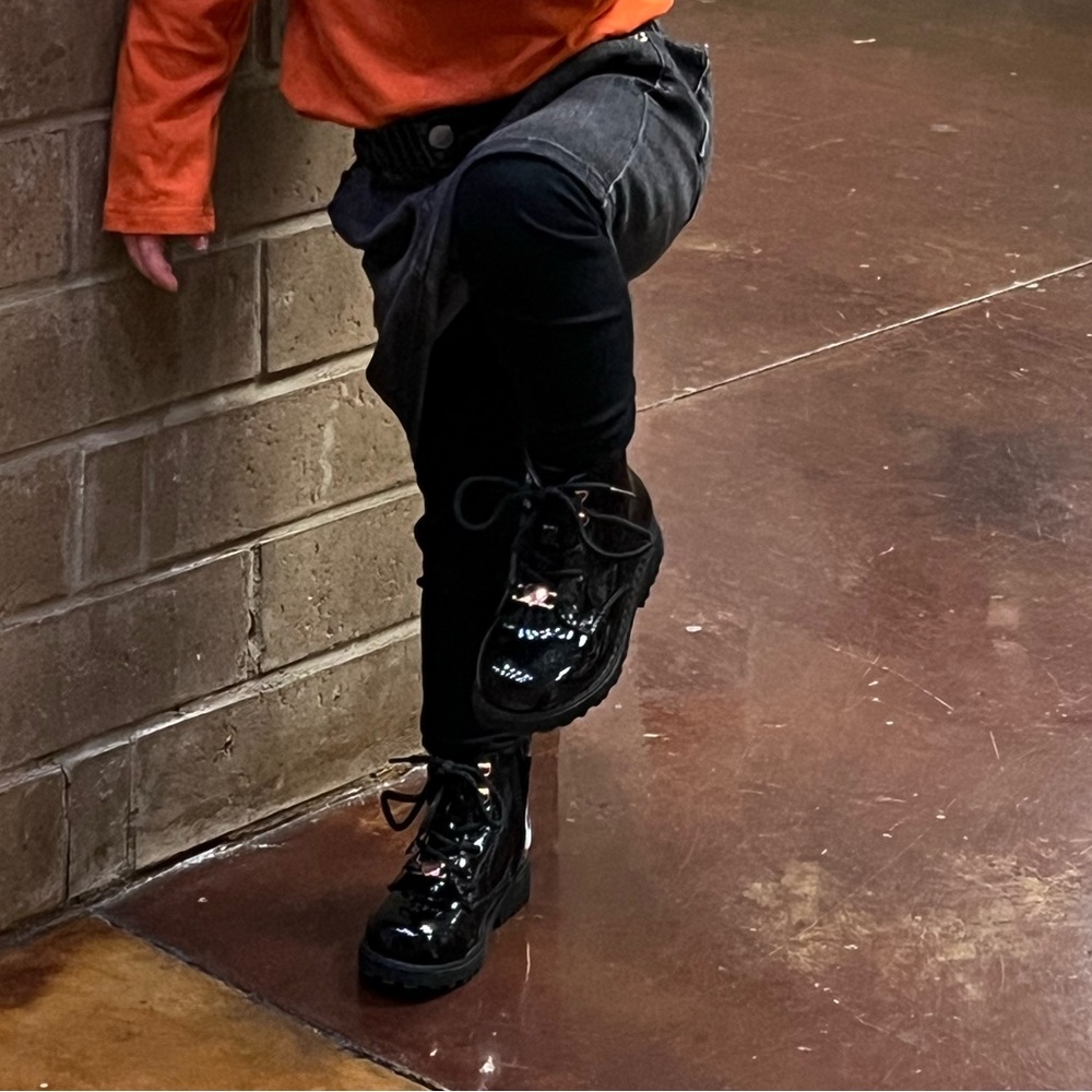 SOLD Badgley Mischka Black Toddler boots